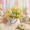thumbnail image 4 of Hiroekza Easter Decor, Easter Egg Bouquets Are Perfectly for Adding A Festive Touch to Your Living Room During Easter Easter Gifts for Kids, 4 of 7