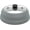 Gray, variant on Microwave Splatter Cover Vented Glass Cover Splatter Guard Lid with Collapsible Silicone for Food as Pot Cover Plate Cover 10.5 inch for 6 7 8 9 10 inch Plate Bowl