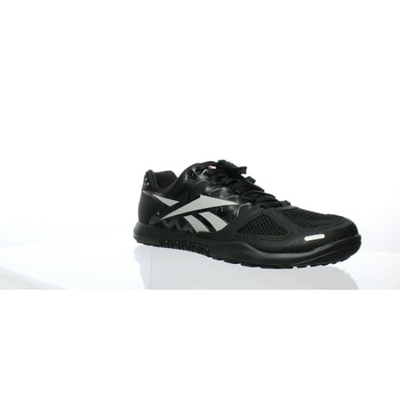 Reebok Mens Crossfit Nano 2.0 Black/Zinc Grey Cross Training Shoes Size
