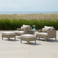 thumbnail image 2 of RST Brands Portofino Sling 5-piece Outdoor Club Chair Set in Beige Fennel, 2 of 9