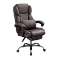 thumbnail image 3 of koolsoo Office Chair Rolling Wheels Padded Armrests Cushion Seat High Back Ergonomic Coffee Color, 3 of 9