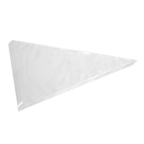 MEIBUTYUP 100-Pack 12-Inch White Disposable Piping Bags for Cake Decorating, Baking, Pastry, and Icing Tools