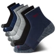thumbnail image 1 of Medias deportivas Reebok para hombre con amortiguación, corte cuarto alto, pack de 6, 1 of 7