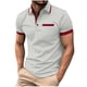thumbnail image 2 of pstuiky camisetas para hombre, Camiseta de manga corta con cuello redondo y estampado liso para hombre camisetas de hombre xl, 2 of 6