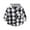 Black, variant on JTSRKL Kids Boys Girls Flannel Hooded Plaid Shirts Lightweight Casual Fall Long Sleeve Patchwork Button Down Hoodie Outwear Jackets with Pockets Wine 12-13 Years