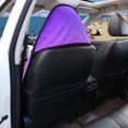 thumbnail image 4 of Bulopur Purple Print Front Car Seat Towel Universal Breathable Seat Protector for Beach Soft Non-Slip Towel for Summer Car Decor Fit SUV Sedan Truck, 4 of 8