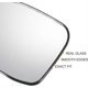thumbnail image 3 of Car Rearview Left Driver Side Mirror Glass Replacement with Backing Plate Non-Heated White Glass for Honda Civic 2012-2015 with Lamp Model, 3 of 5