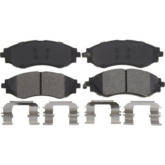 Front Brake Pad Set - Compatible with 2013 - 2015 Chevy Spark 2014