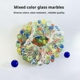 thumbnail image 5 of 16MM Frosted Glass Marbles for Playing Checkers and Aquarium Decoration - Assorted Colors - Pack of 50, 5 of 9