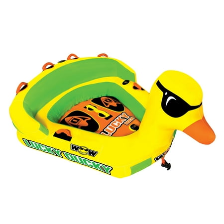 UPC: 4897034344554 | Wow Watersports 3004.5590 19-1040 Lucky Ducky 2-Rider Towable Water Toy