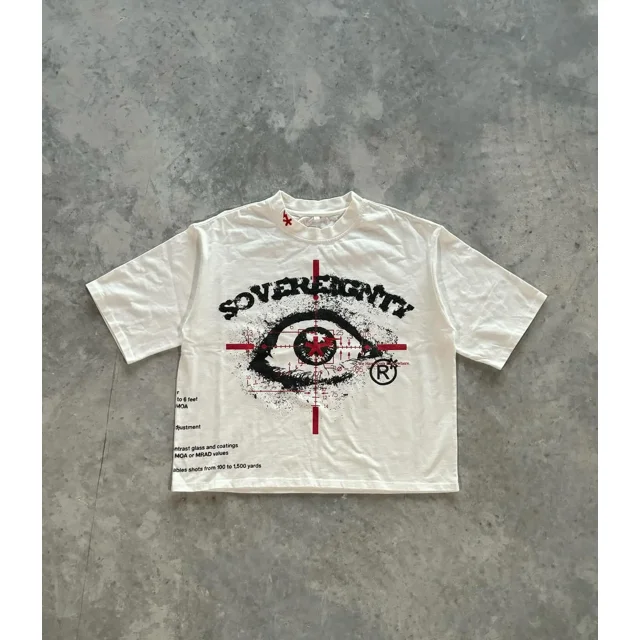 2024 Camisetas de manga corta de gran tamaño de marca de moda retro de calle americana para hombres Y2k Hip-hop Rock Gothic Punk Ropa para mujeres