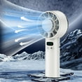 thumbnail image 2 of XGFHYJEH Hand Held Fan, Mini Fan Handheld, Hand Held Fan Rechargeable, Portable Folding Hand Held Cooling Fan, 2 of 4