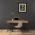 thumbnail image 3 of Schlabach, Sue 12x14 Black Ornate Wood Framed with Double Matting Museum Art Print Titled - Sunflower Chart, 3 of 4