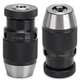 thumbnail image 2 of Mandril de taladro autoajustable B12 para fresadora, mandril de taladro de bloqueo automático, piezas de torno CNC, 2 of 11