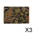 thumbnail image 1 of 3x Alfombra de Puerta de Casa de Muñecas Baoblaze Mini Alfombra Tejida 1/12 9,8 cm x 16,5 cm, 1 of 7