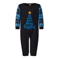 thumbnail image 4 of RUINIXCW Family Christmas Pajamas Matching Sets Xmas PJS Holiday Jammies for Whole Family Letters Long Sleeve Tops and Plaid Pants Family Christmas Outfits Sleepwear, 4 of 8
