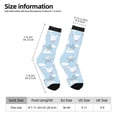 thumbnail image 2 of Logiee Cute Goose On A Blue Sky Print Adult Socks for Men & Women,Calf Socks, Ankle Socks,Boots Socks,Breathable Casual Sock,Unisex Crew Socks, 2 of 6