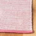 thumbnail image 5 of SAFAVIEH Montauk Bernadine Solid Braided Cotton Area Rug, Pink/Fuchsia, 9' x 12', 5 of 8