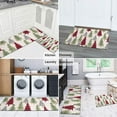 thumbnail image 5 of Multicolor Christmas Tree Pattern Kitchen Rugs Sets Of 2,Anti Fatigue Kitchen Mat Rugs Non Slip Washable,Decorative Kitchen Floor Mats for Kitchen,Sink,Laundry,17"x30"+17"x47", 5 of 7