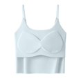 thumbnail image 4 of Harpily Tank Tops For Women Solid color with Adjustable Spaghetti Strap and Removable Padded Built in Bra Casual Camisole Tops, 4 of 4