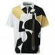 thumbnail image 4 of Camiseta informal de manga corta con cuello vuelto y cremallera para hombre, ajustada, para exteriores, Golf, tenis Pompotops  oipoqjl24562, 4 of 5