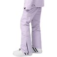thumbnail image 4 of Baberos de nieve para mujer, pantalones de nieve impermeables, resistentes al viento, con cremallera frontal, ropa de esquí, trajes de nieve, mono de una pieza para invierno, 4 of 4