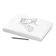 thumbnail image 1 of Tracing Paper  25lb Parchment  9 x 12  Semi-Transparent  500 Sheets, 1 of 1