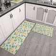 thumbnail image 3 of Lemon Kitchen Rugs and Mats Sets Of 2,Kitchen Decoration Rugs,Rubber Backing Non-Slip Floor Mat for Sink Washable Waterproof Laundry Room Runner Rugs, 3 of 7