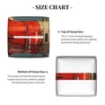 thumbnail image 5 of Picia Rusty Rocket Launch Pattern Tissue Box Cover,PVC Leather Square Holder,Tissue Box Holder with Magnetic Bottom,Facial Paper Organizer Dispenser-5.2"X5.2"X5.2", 5 of 8