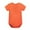 Orange, variant on YWDJ 0-24 Months 1-6 Years Bodysuit Unisex Kids Boys Girls Romper Solid Color Tops Short Sleeve Jumpsuit Orange 0-3 Months