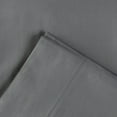 thumbnail image 3 of 300-Thread Count Breathable Cotton Percale Solid 2-Piece Pillowcase, King, Smoked Pearl by Blue Nile Mills, 3 of 6