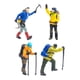 thumbnail image 4 of 4x figuras pintadas de resina, figura de acción, figura de juego de rol, juguete en miniatura de simulación, personas de escena en miniatura para Macarena Gente en miniatura, 4 of 8