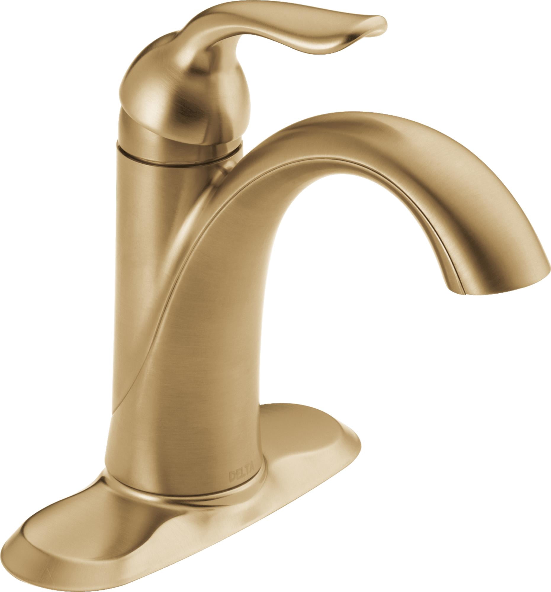 Delta Lahara Single-Handle Bathroom Faucet - 538-CZMPU-DST - Champagne Bronze