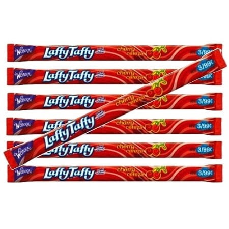 Laffy Taffy Rope Cherry, .81 Oz each, 24 Ct by Nestle USA