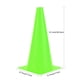 thumbnail image 4 of Conos de Entrenamiento de Tráfico Fragraim Paquete de 12 Conos de Plástico Verde de 30 cm, 4 of 6