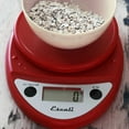 thumbnail image 4 of Escali Primo Digital Food Scale Multi-Functional Kitchen Scale and Baking Scale for Precise Weight Measuring and Portion Control, 8.5 x 6 x 1.5 inches, Warm Red, 4 of 5
