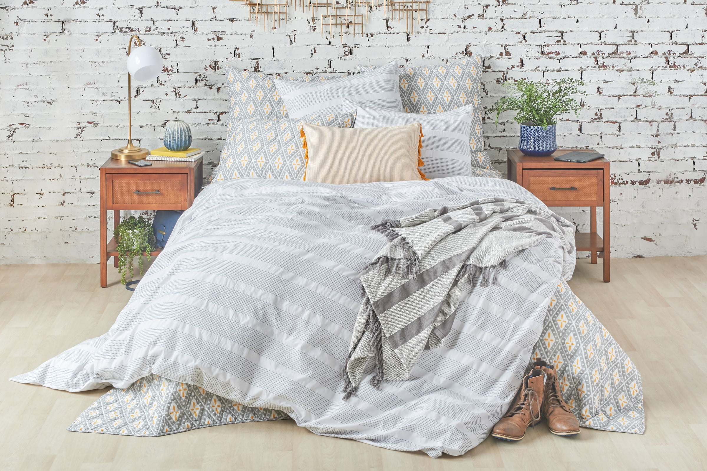 Mason Queen Duvet Cover