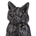 thumbnail image 4 of UniFlame Black Cast Iron Cat Andirons with Reflective Glass Eyes, 4 of 8