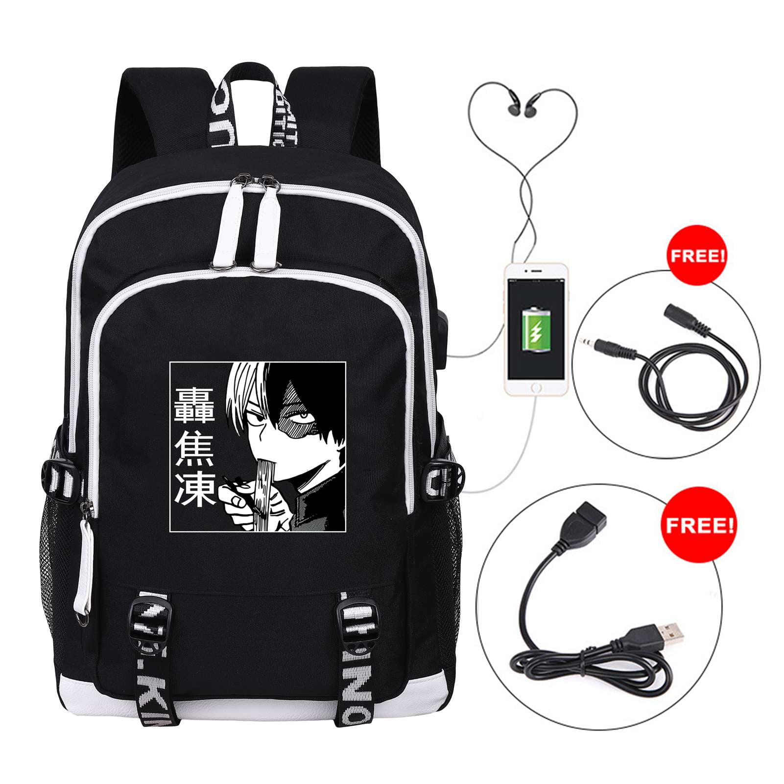 My Hero Academia Travel Laptop Backpack
