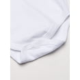 thumbnail image 3 of Hudson Baby Body en Coton Uni pour Bébé Blanc, 12-18 Mois, 3 of 3