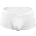 thumbnail image 3 of Jalioing Mens Boxer Underwear Breathable Low Rise Boxer Briefs Comfortable Stretchy Short Leg Trunks Underpants, 3 of 3