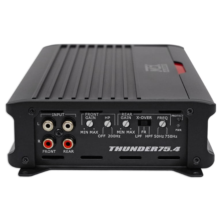 MTX THUNDER75.4 400 Watt RMS 4-Channel Amplifier 2-Ohm Car Stereo+