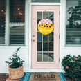 thumbnail image 4 of Door Hanging Decoration - Household Doorplate - Color Sunflower Welcome To The Wall Decoration Family Office Kitchen Farmhouse Classroom Round Wall Mounted Summer Summer - 1Pc Sign, 4 of 4