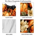 thumbnail image 4 of luoweisi Men's Beach Shorts Quick Dry Swim Trunks with Mesh Lining Thanksgiving Pumpkin XL, 4 of 5