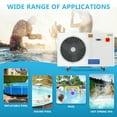 thumbnail image 5 of Slsy Swimming Pool Heat Pump, Max 30125 BTU Up to 8000 gallons for Above and In Ground Pools and Spas, fits 16/18/20ft Pools, All Electric Heater - No Natural Gas or Propane Needed, 5 of 9