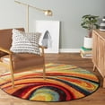 thumbnail image 2 of Home Dynamix Tribeca Slade Contemporary Abstract Area Rug, Brown/Red, 6'7"x9'10", 2 of 5