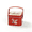Red, variant on 1Pc Portable Rabbit Tinplate Candy Box Small Cookie Gift Box for Kids Birthday Wedding Party Decoration