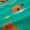 Teal Brown, variant on Homewish Cartoon Capybara Black Out Curtains For Children Teens,Kawaii Wildlife Curtains Pack of 2 (42x63 Each),Cute Animal Bedroom Curtains,Breathable Home Decor