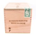 thumbnail image 5 of Patoro Robusto Terre Blanche Empty Wood Cigar Box 5.75" x 4.5" x 4.5", 5 of 9