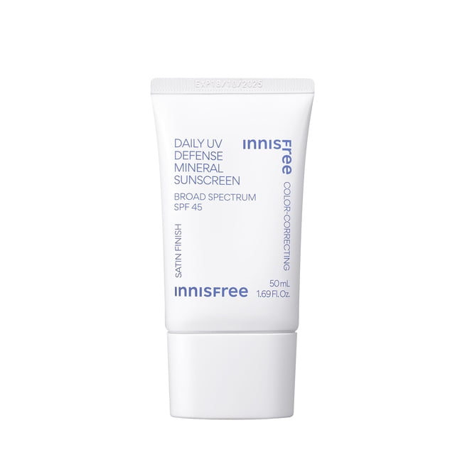 Protector solar Innisfree Daily UV Defense Mineral SPF 45